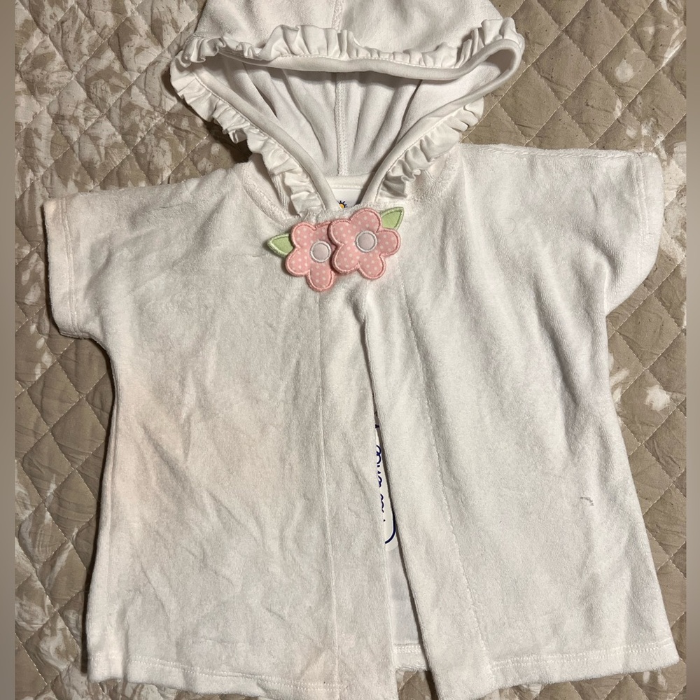 NWT - Florence Eiseman baby girl’s swim cover-up.